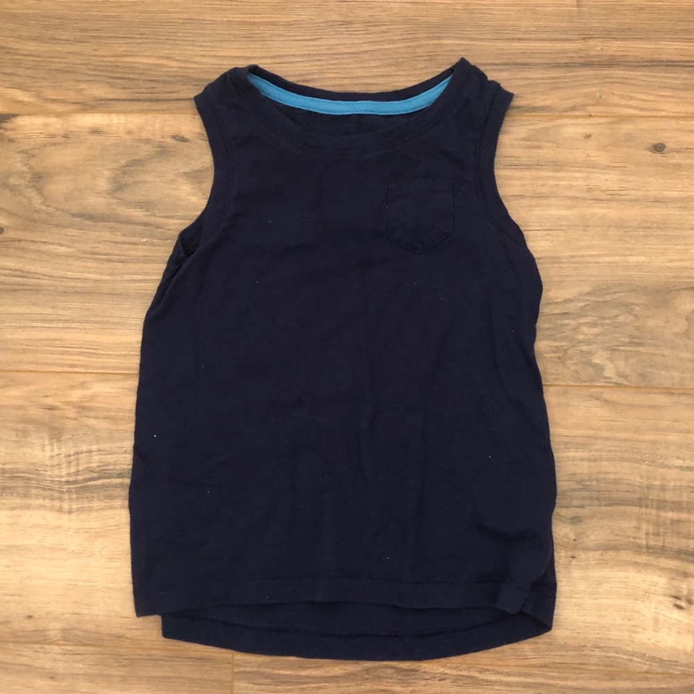 ✅PICK 5 for $20✅ Cat & Jack Girls Navy Tank 5T